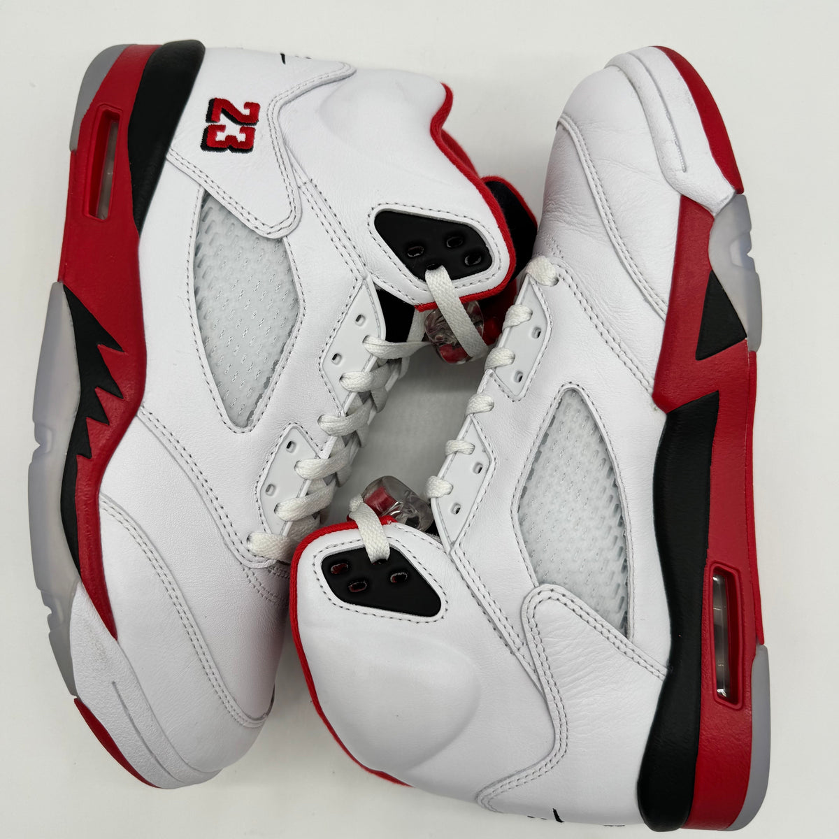 Jordan 5 Fire Red Black Tongue (2025)