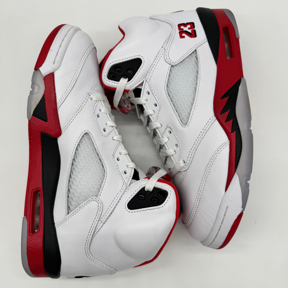 Jordan 5 Fire Red Black Tongue (2025)