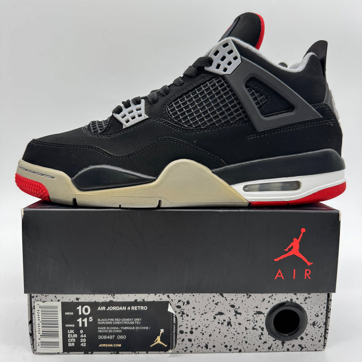 Jordan 4 Bred (2019)