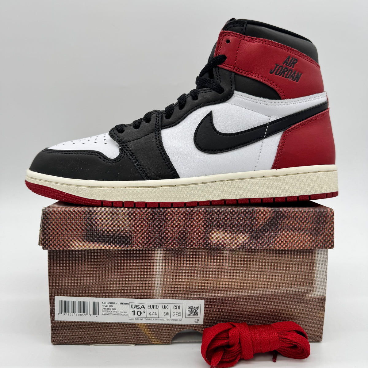 Jordan 1 High OG Black Toe Reimagined