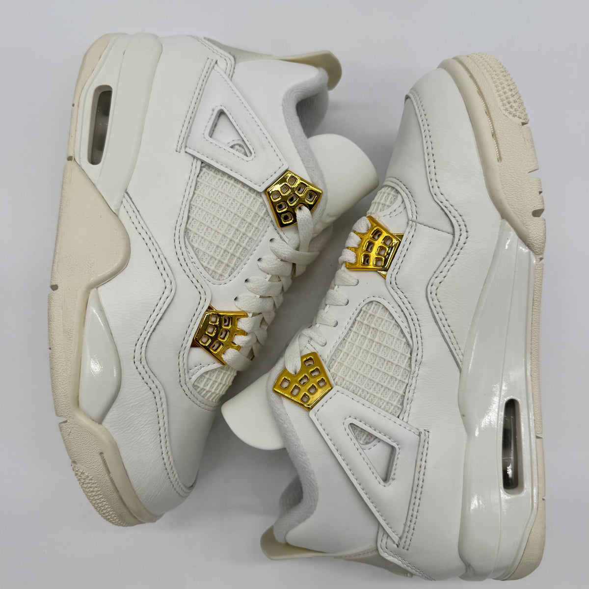 Jordan 4 Metallic Gold (Women's)