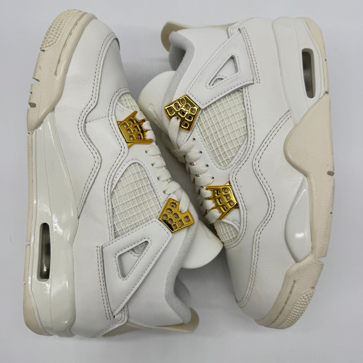 Jordan 4 Metallic Gold (Women's)