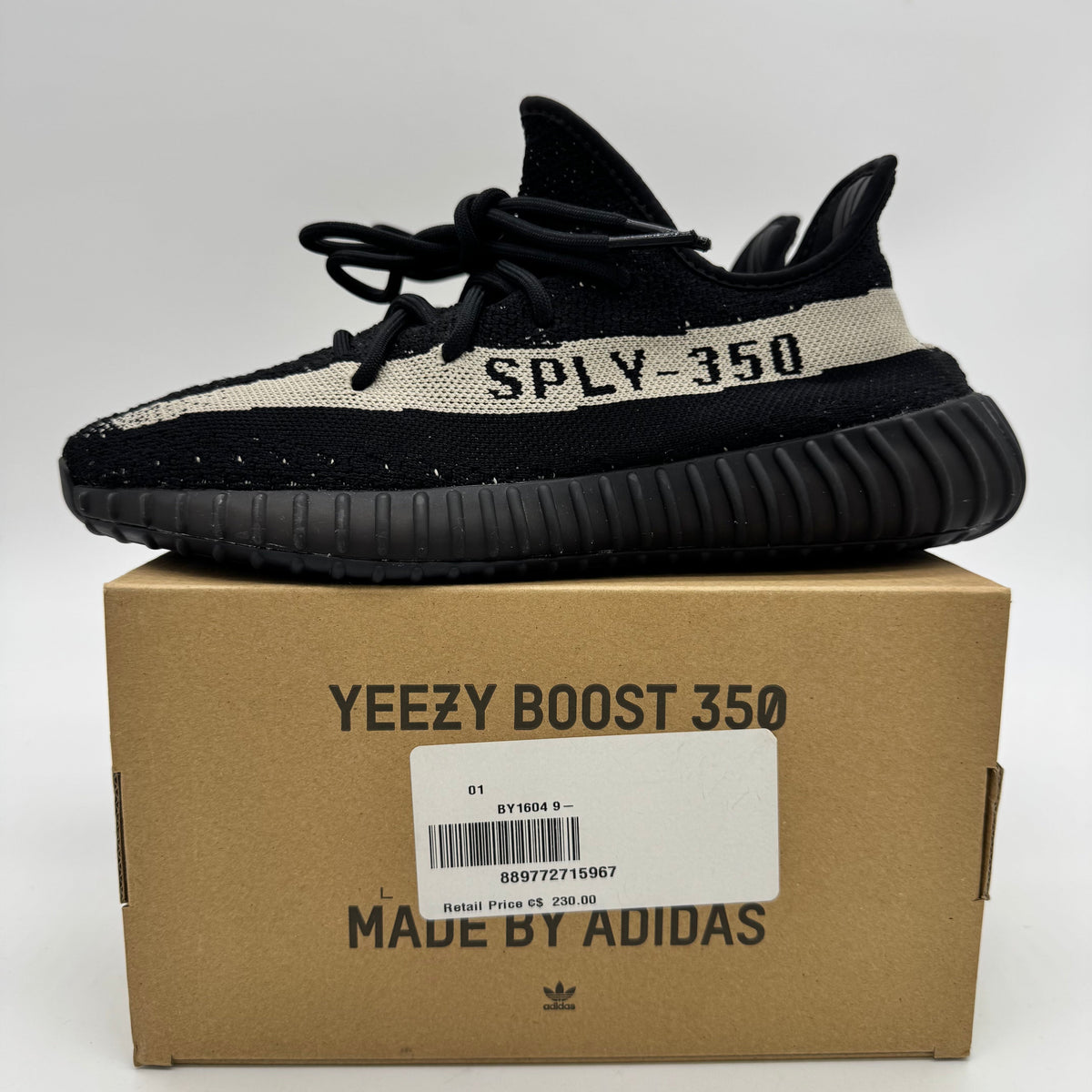 Adidas Yeezy Boost 350 V2 Core Black White