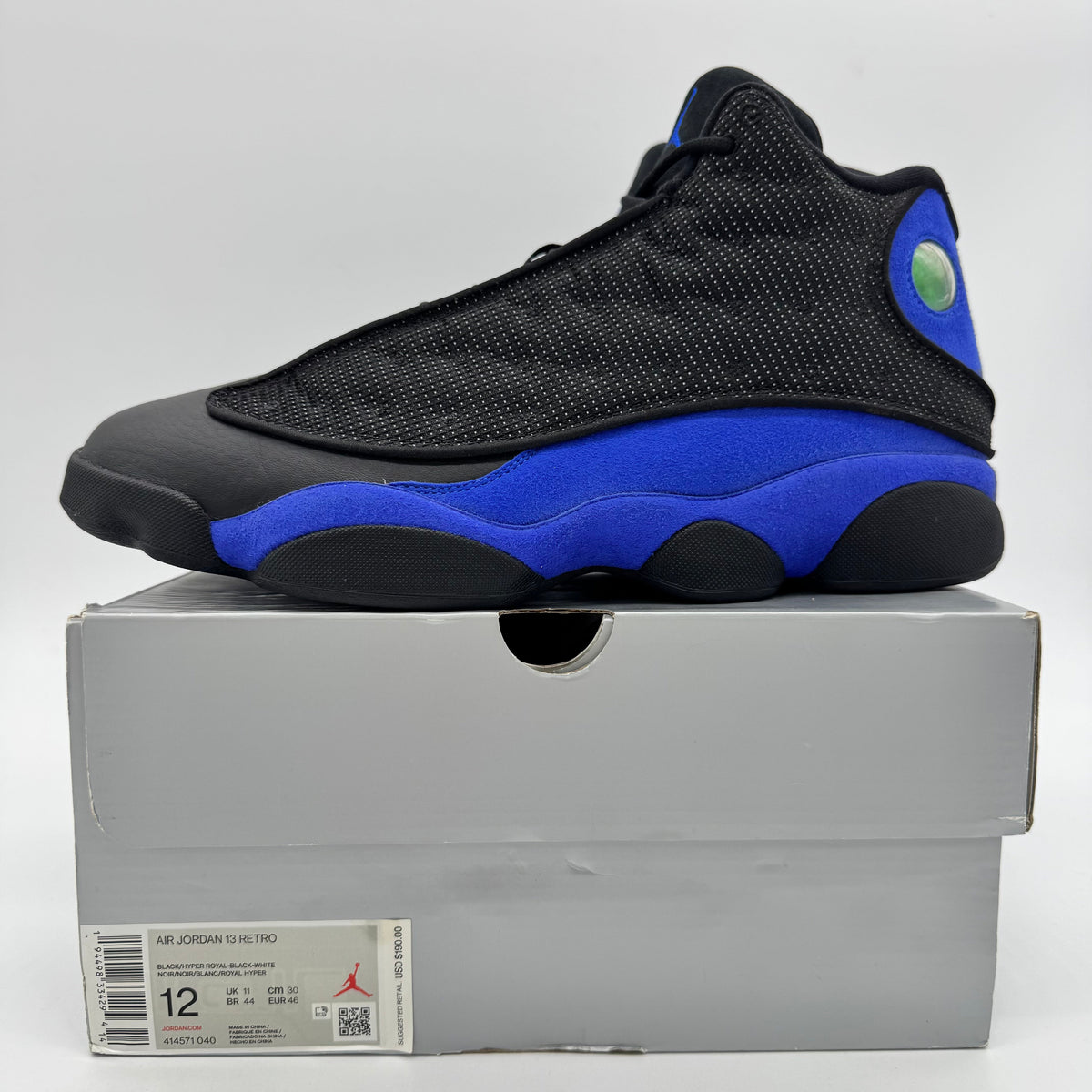 Jordan 13 Black Hyper Royal