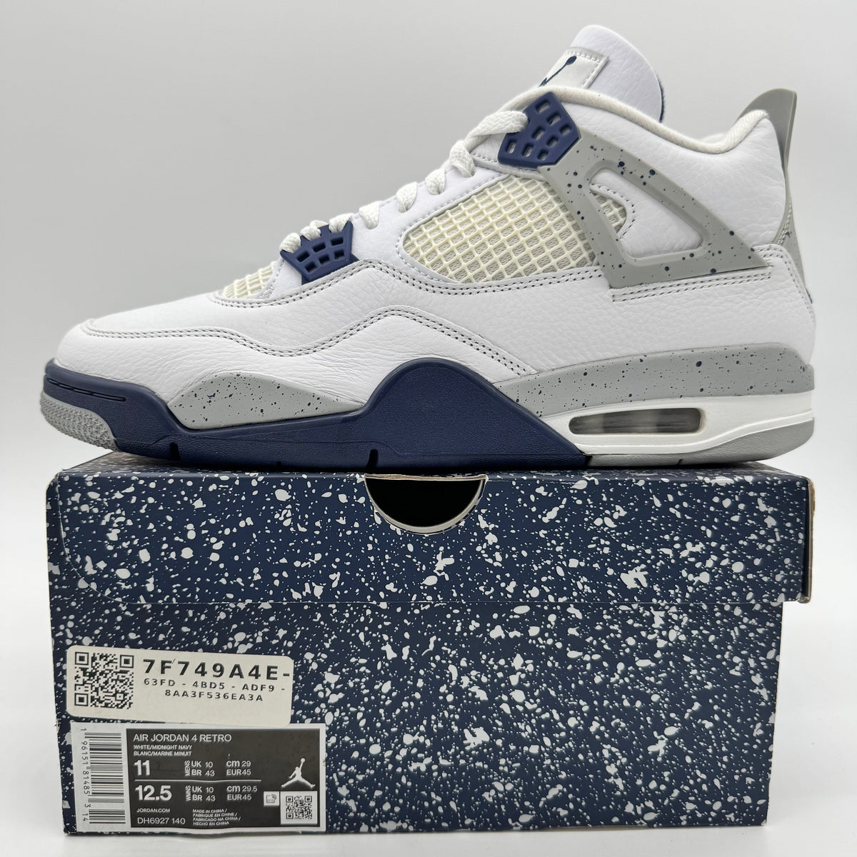Jordan 4 Midnight Navy