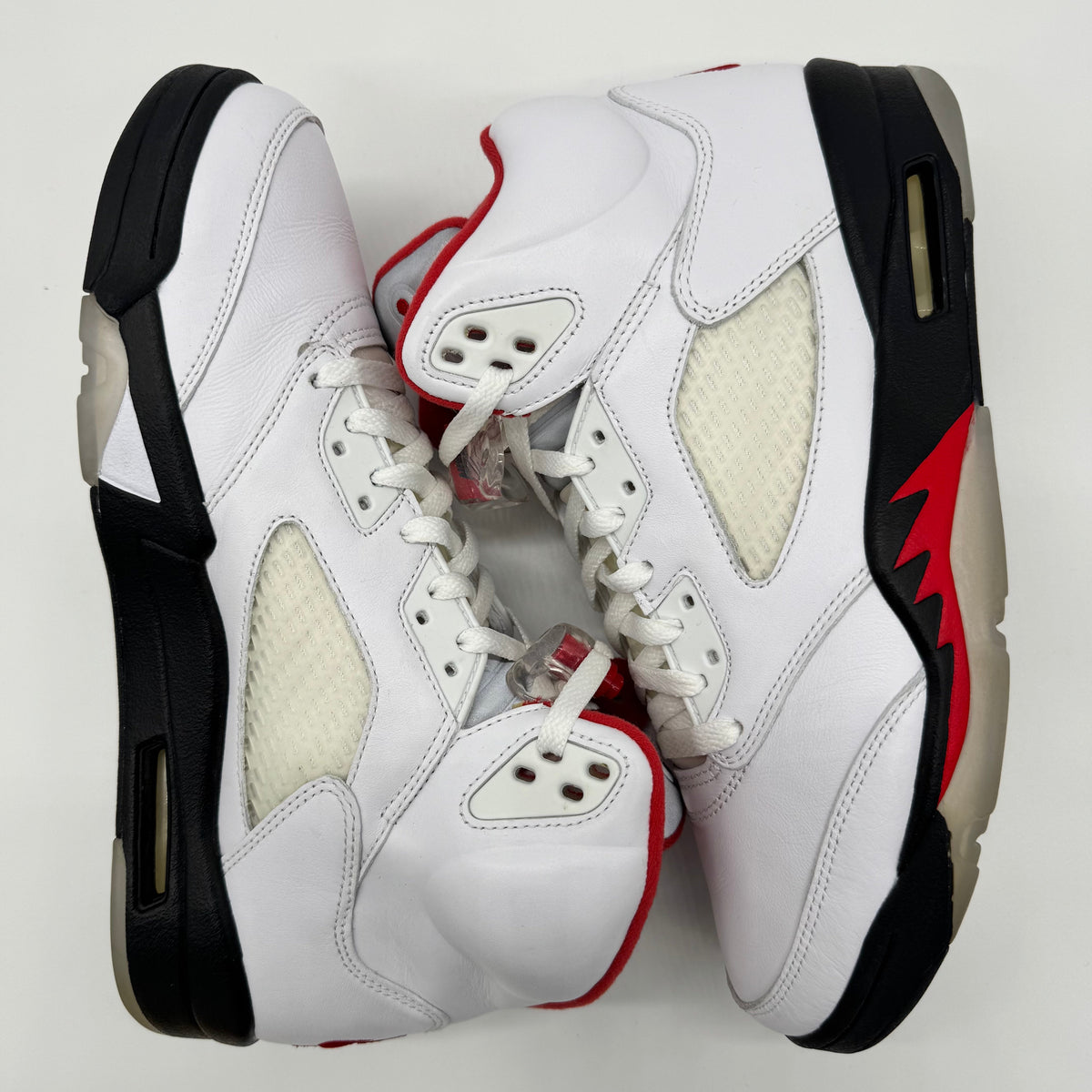 Jordan 5 Fire Red Silver Tongue (2020)