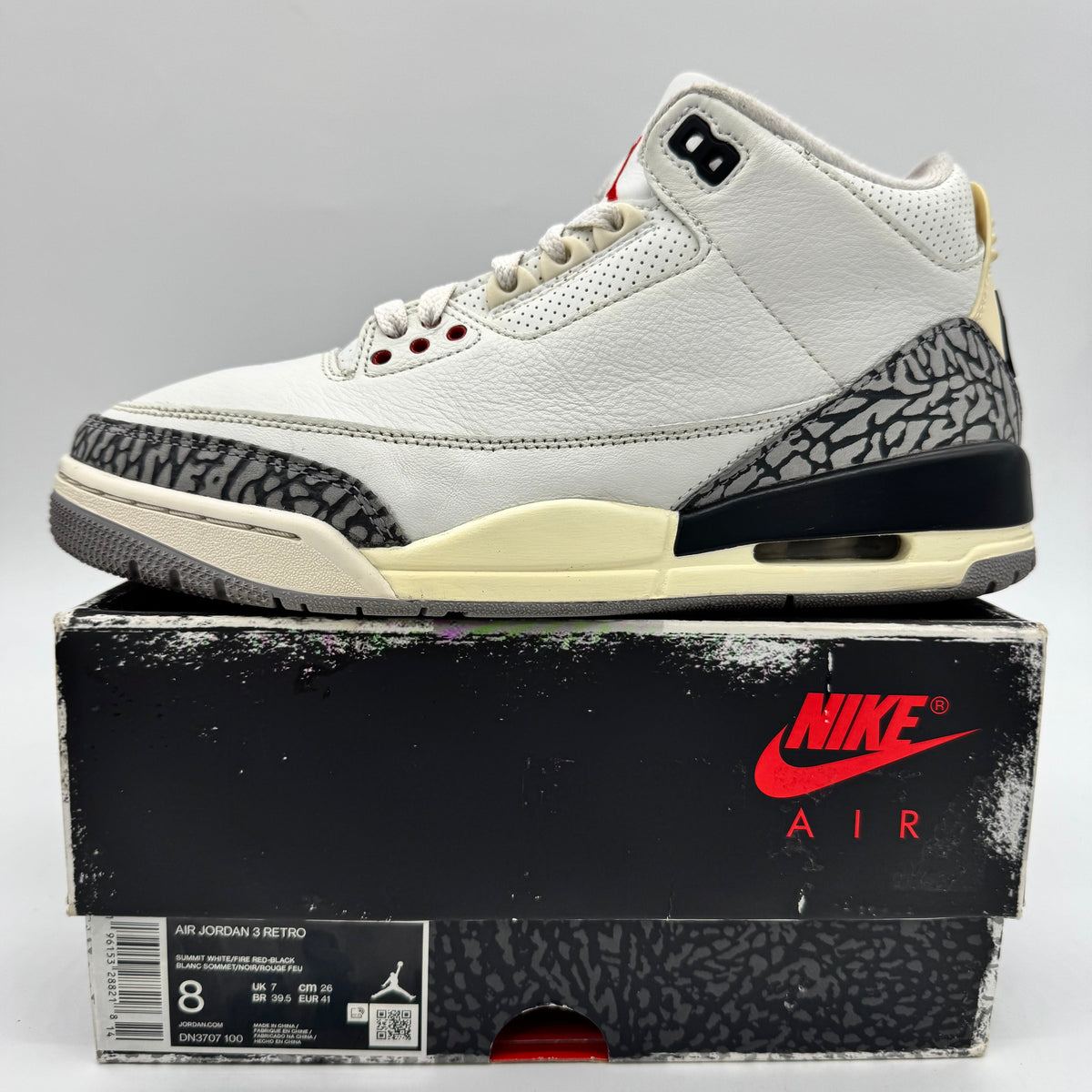 Jordan 3 White Cement Reimagined