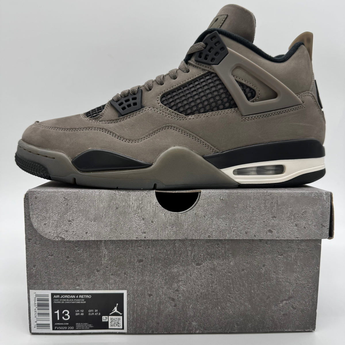 Jordan 4 Cave Stone