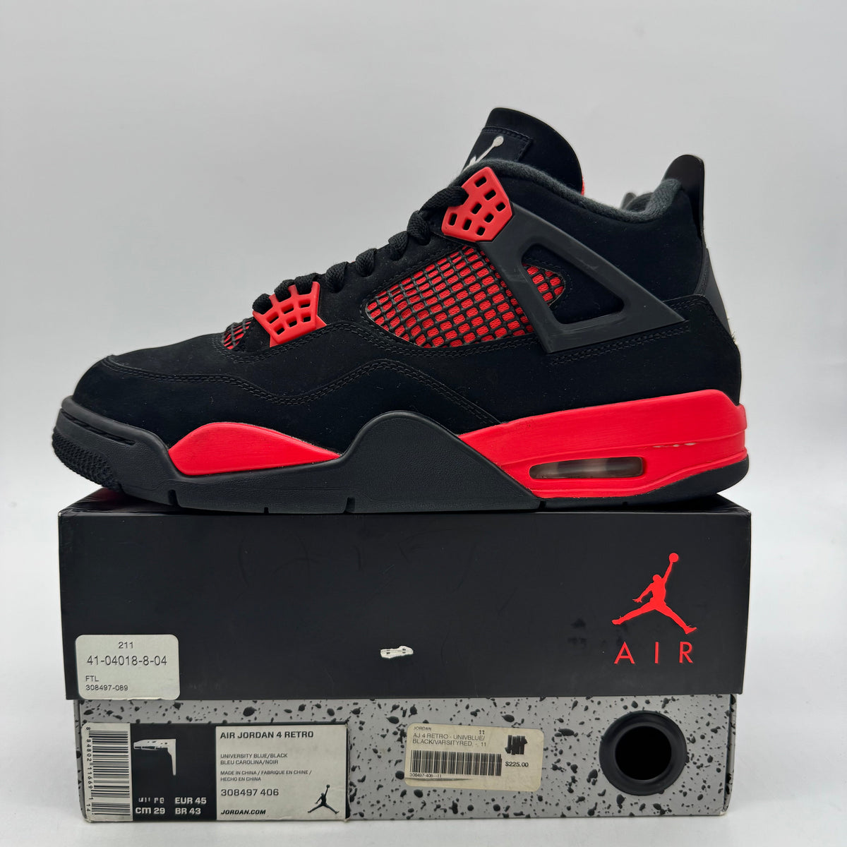 Jordan 4 Red Thunder