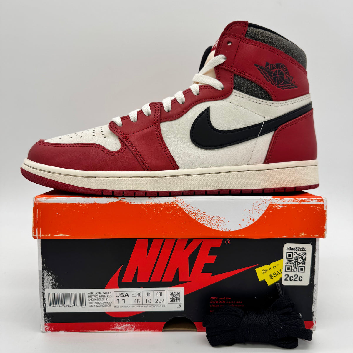 Jordan 1 High OG Chicago Lost and Found