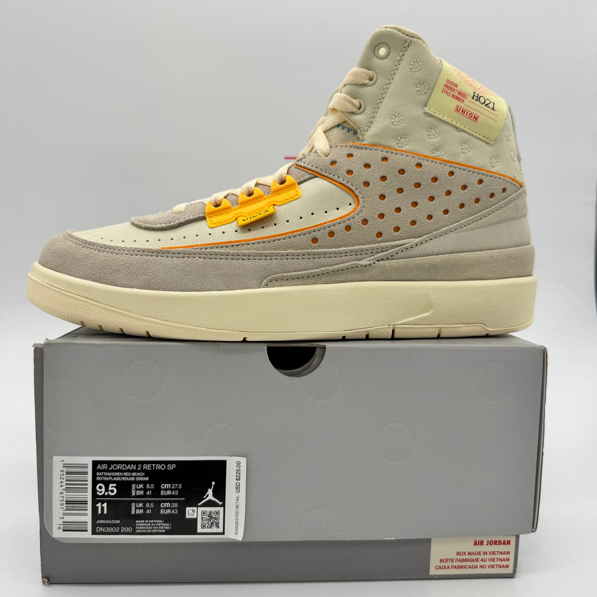 Jordan 2 SP Union Rattan