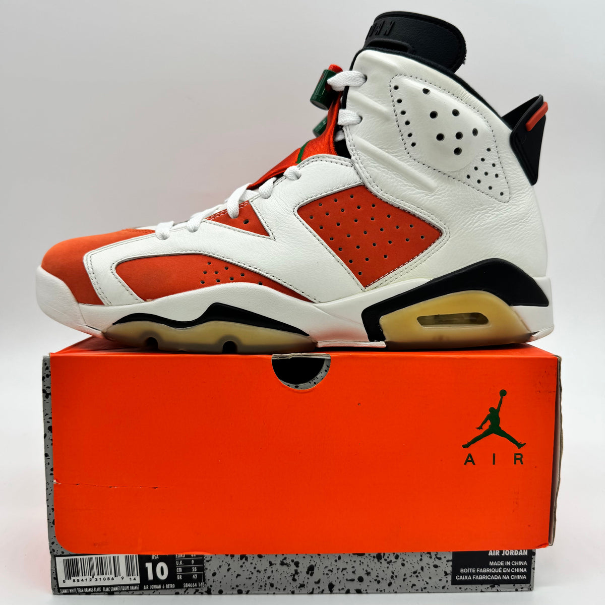 Jordan 6 Gatorade Like Mike White