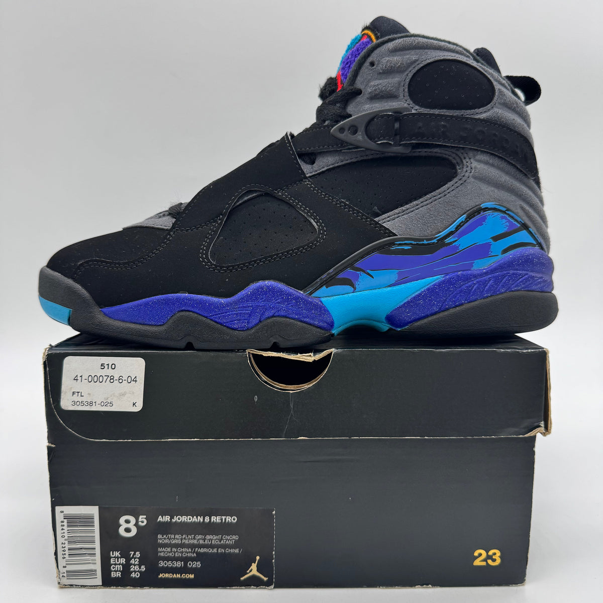 Jordan 8 Aqua (2015)