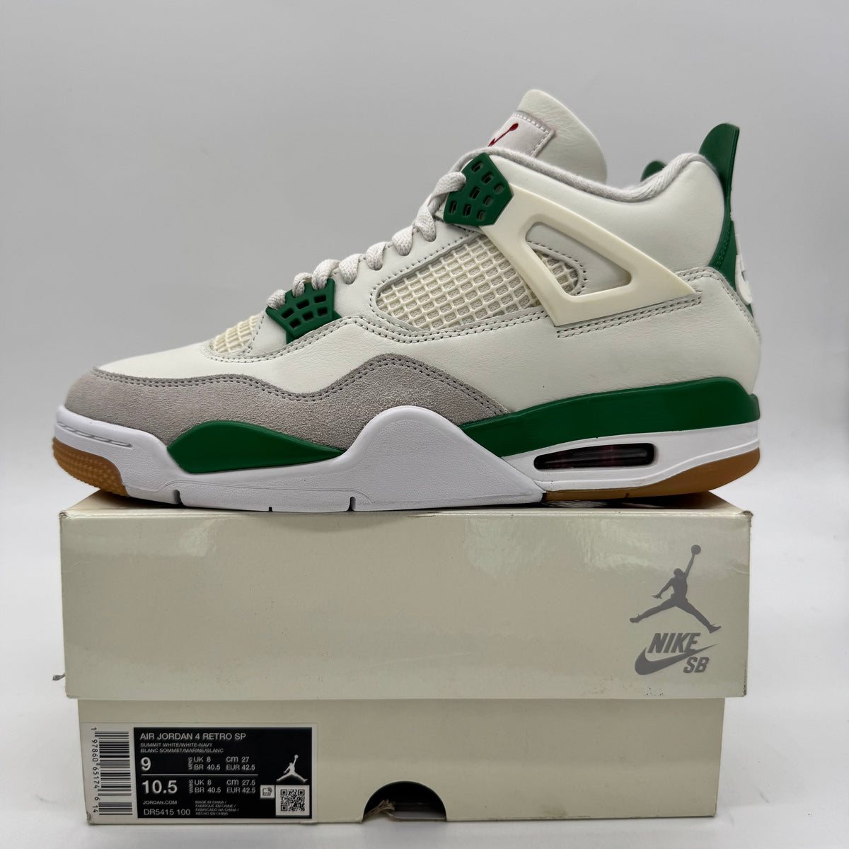 Jordan 4 SB Pine Green