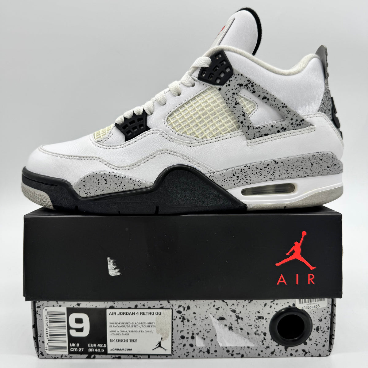 Jordan 4 White Cement (2016)