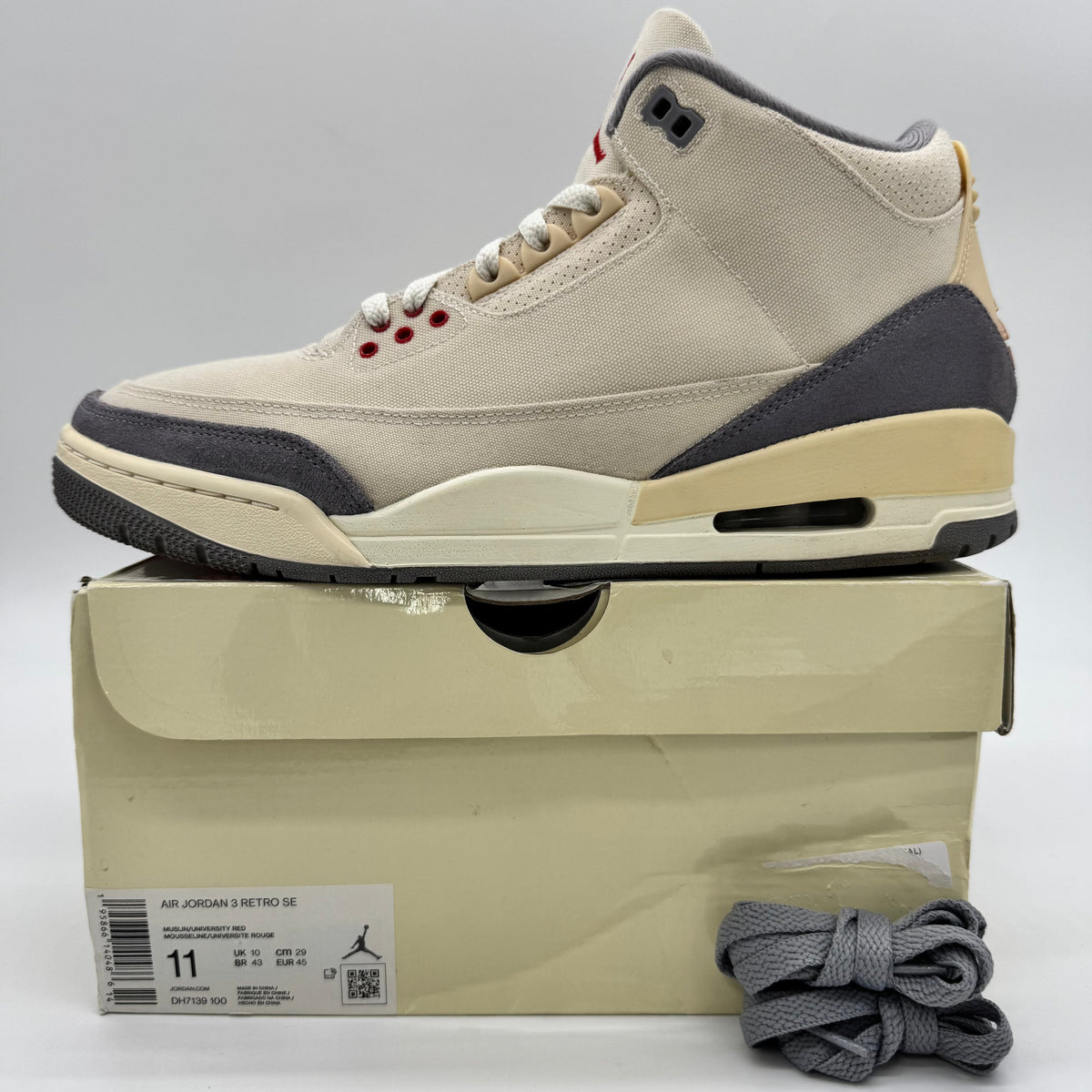 Jordan 3 Muslin