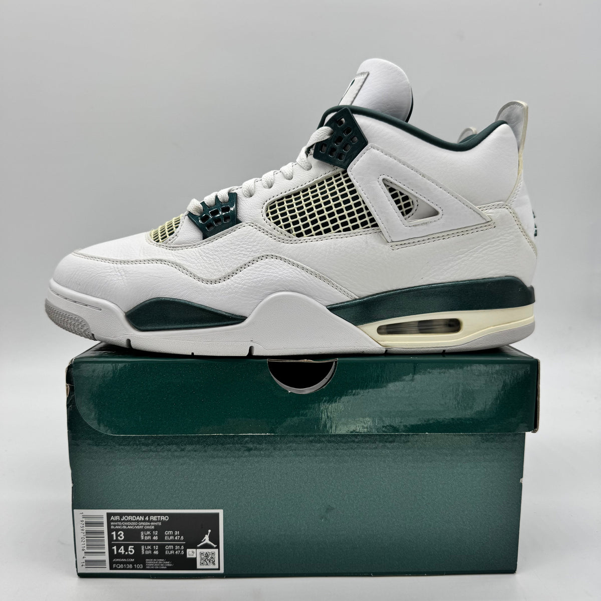 Jordan 4 Oxidized Green
