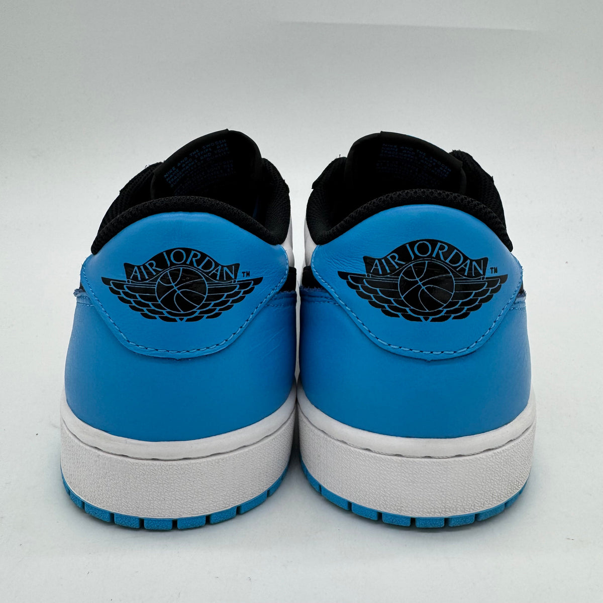 Jordan 1 Low OG Black Dark Powder Blue