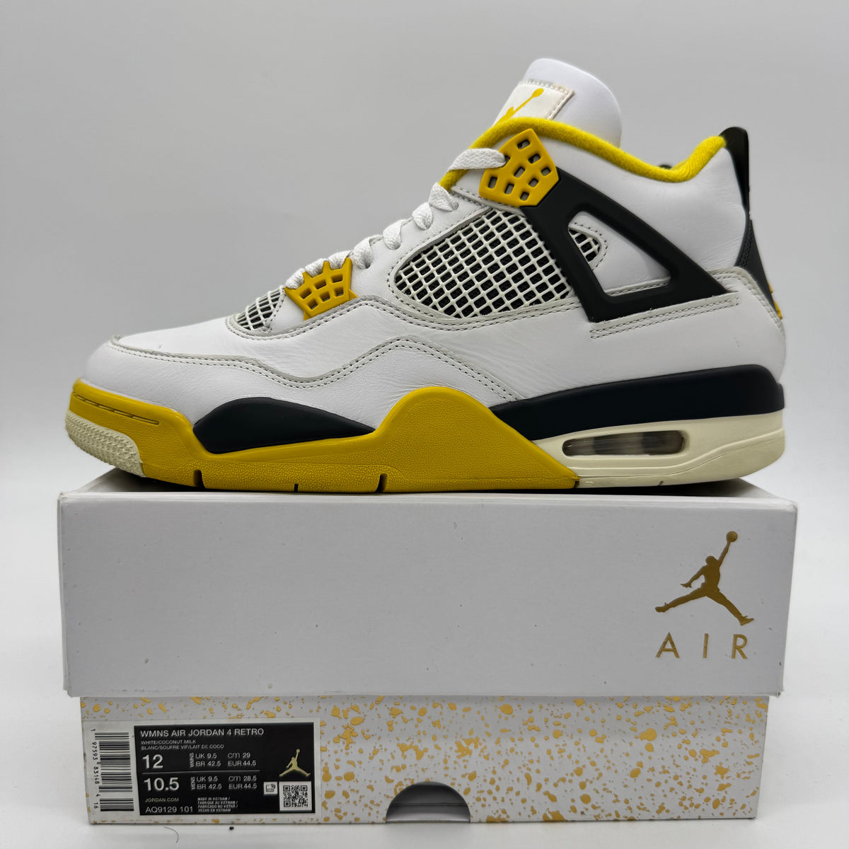 Jordan 4 Vivid Sulfur (Women's)