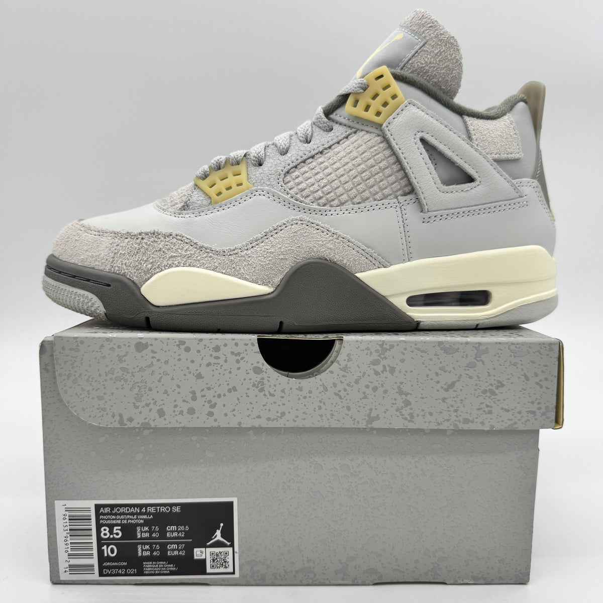 Jordan 4 Craft Photon Dust