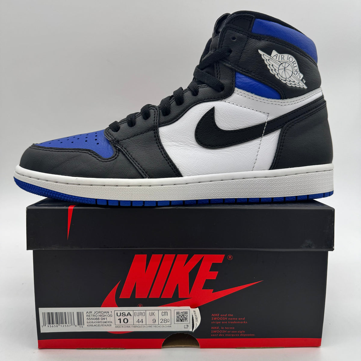 Jordan 1 High Royal Toe