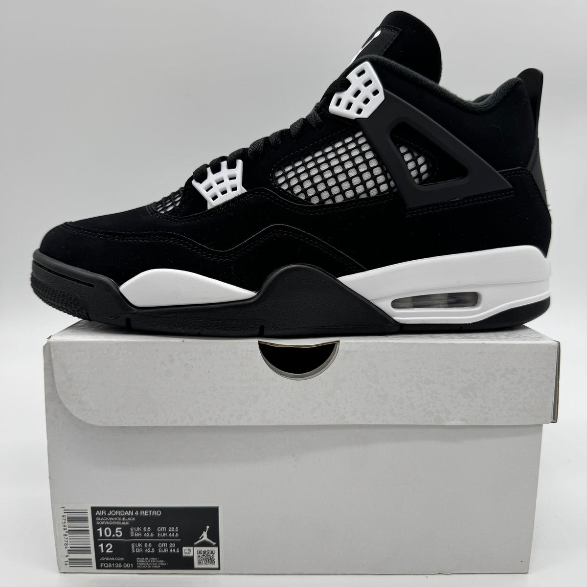 Jordan 4 White Thunder