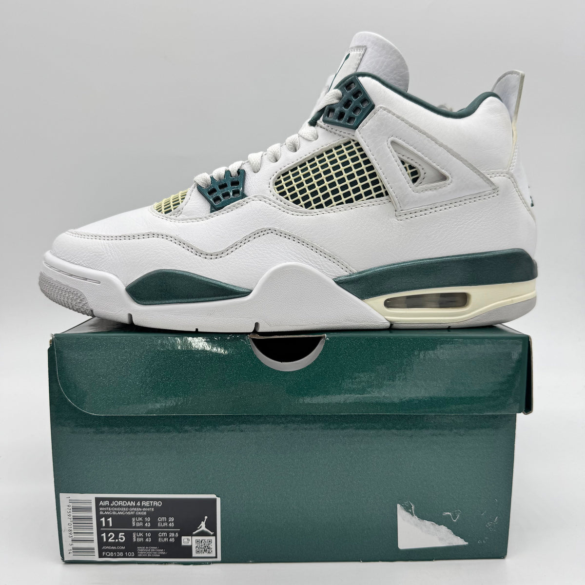 Jordan 4 Oxidized Green