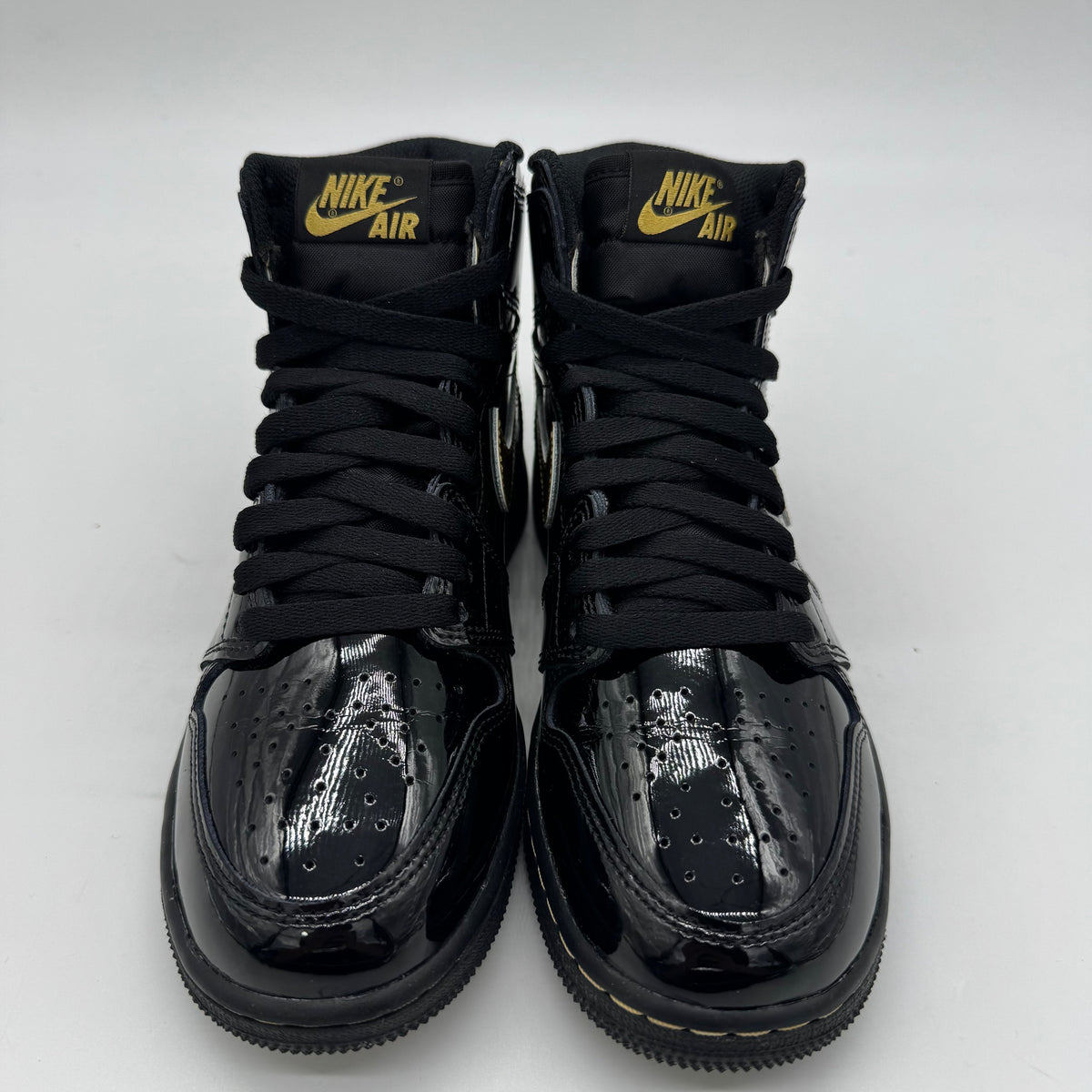 Jordan 1 High Black Metallic Gold (2020) (GS)