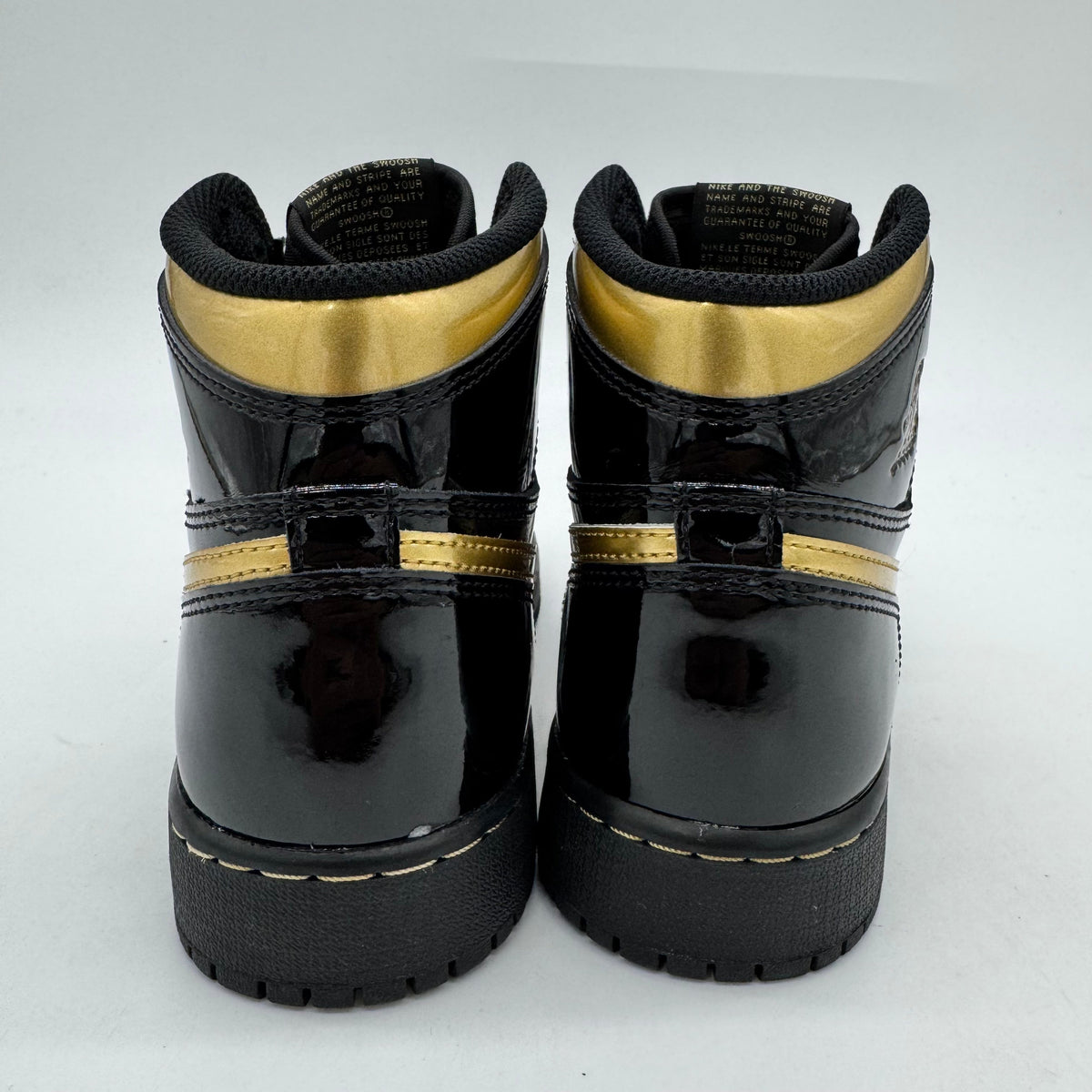 Jordan 1 High Black Metallic Gold (2020) (GS)