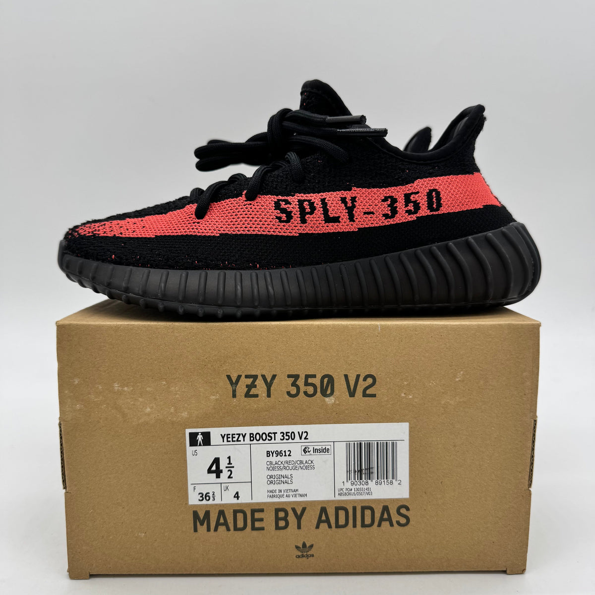 Adidas Yeezy Boost 350 V2 Core Black Red