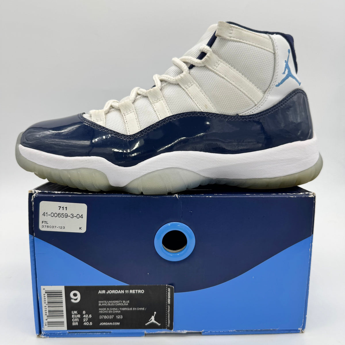 Jordan 11 UNC Win Like 82