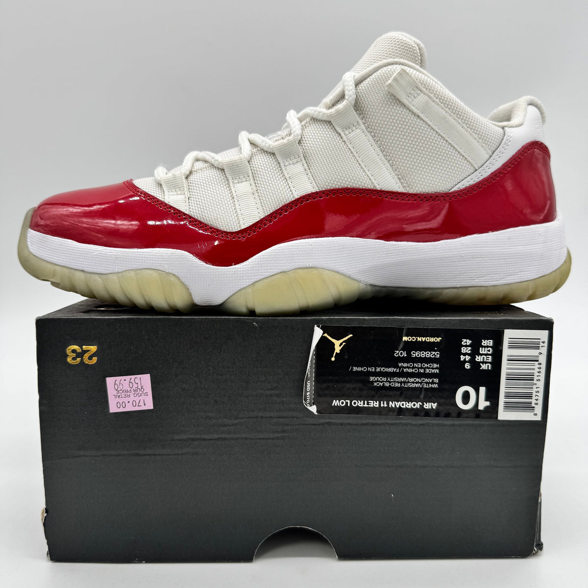Jordan 11 Low Cherry (2016)