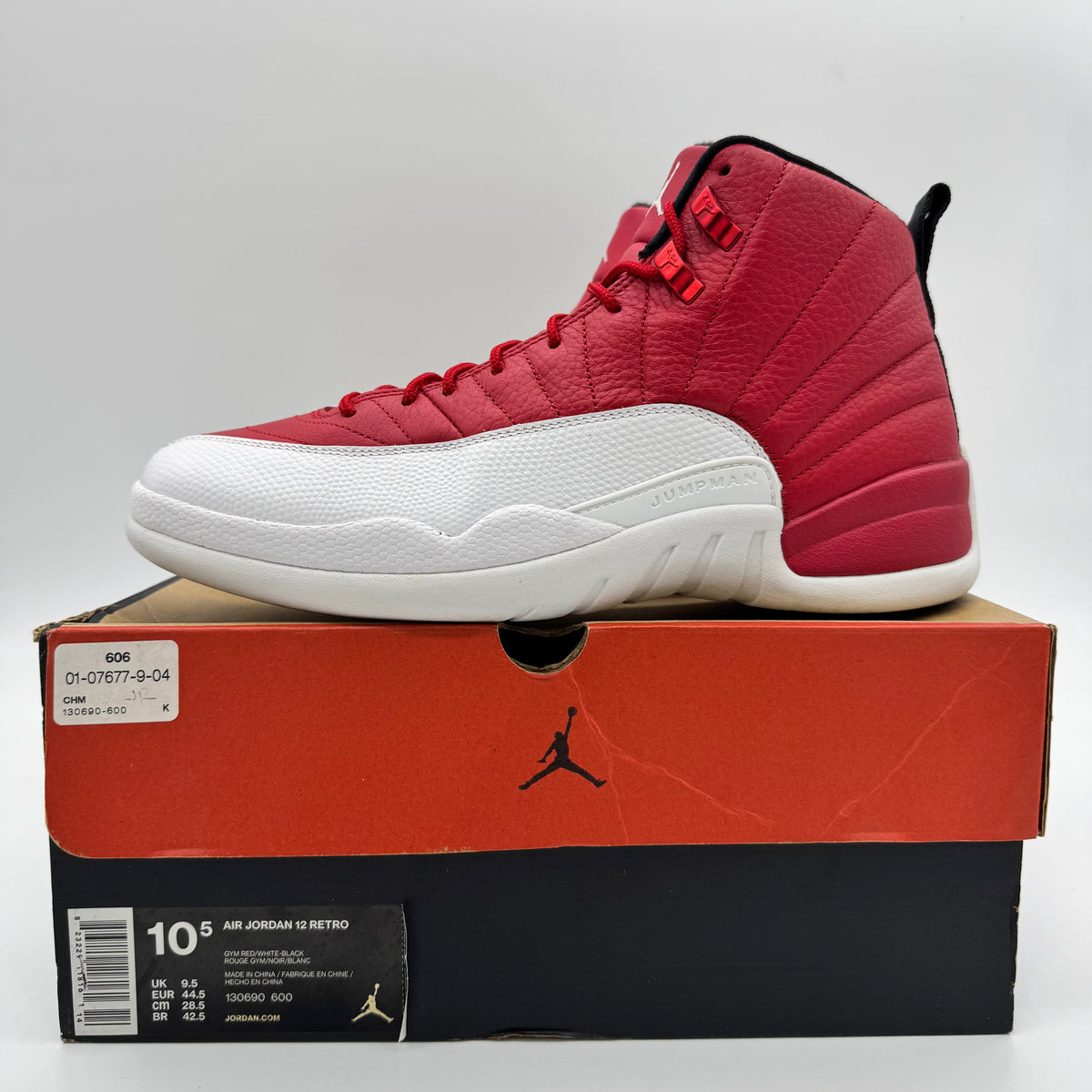 Jordan 12 Gym Red