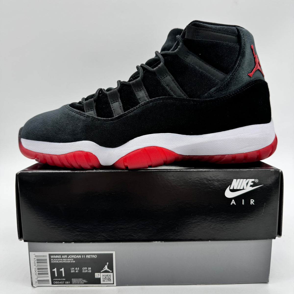 Jordan 11 Bred Velvet