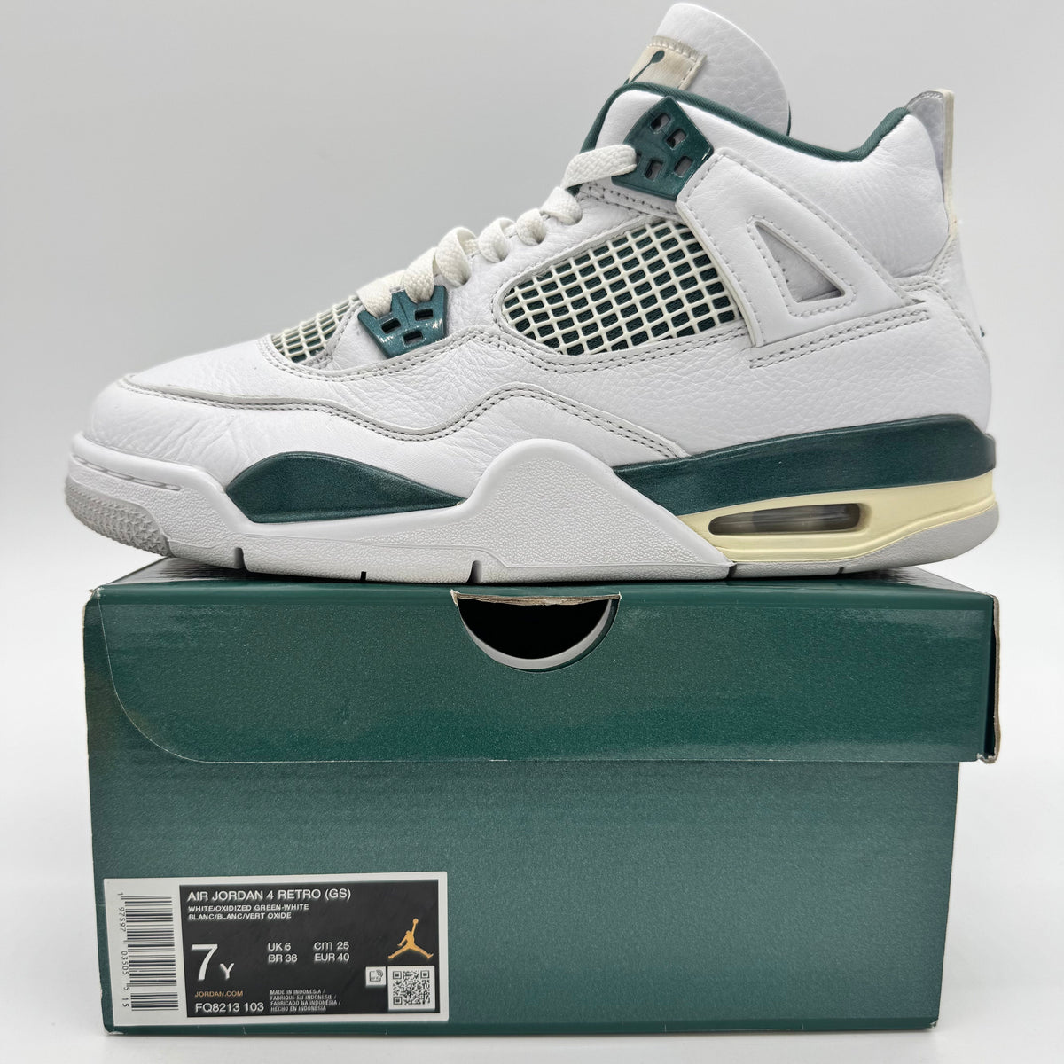 Jordan 4 Oxidized Green (GS)