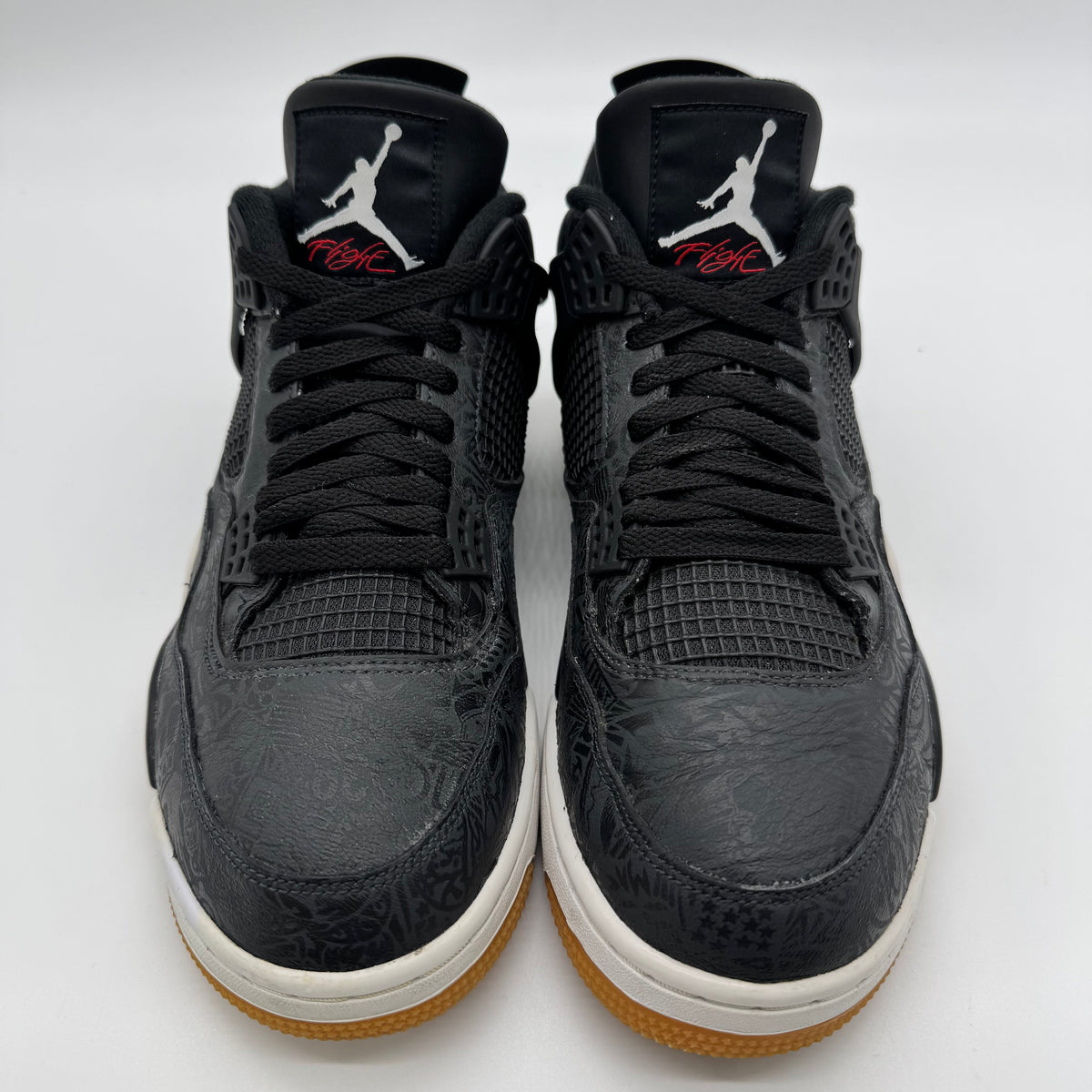 Jordan 4 Laser Black Gum