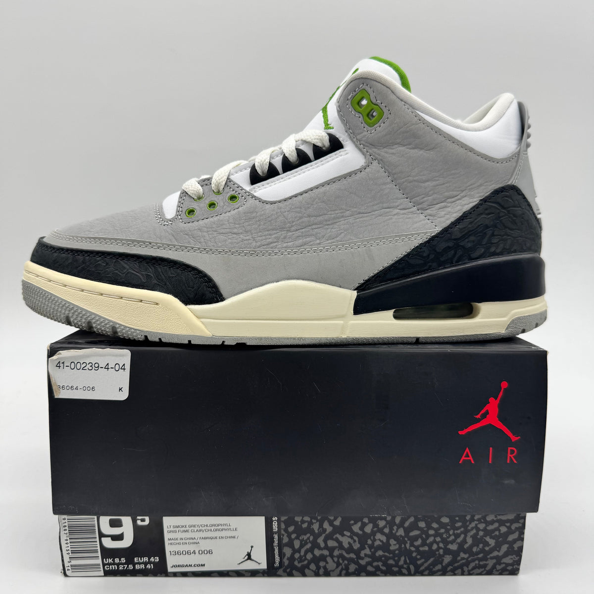 Jordan 3 Chlorophyll