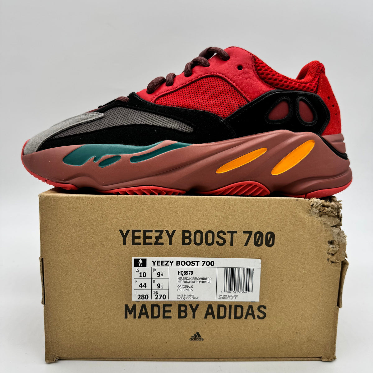 Adidas Yeezy Boost 700 Hi-Res Red
