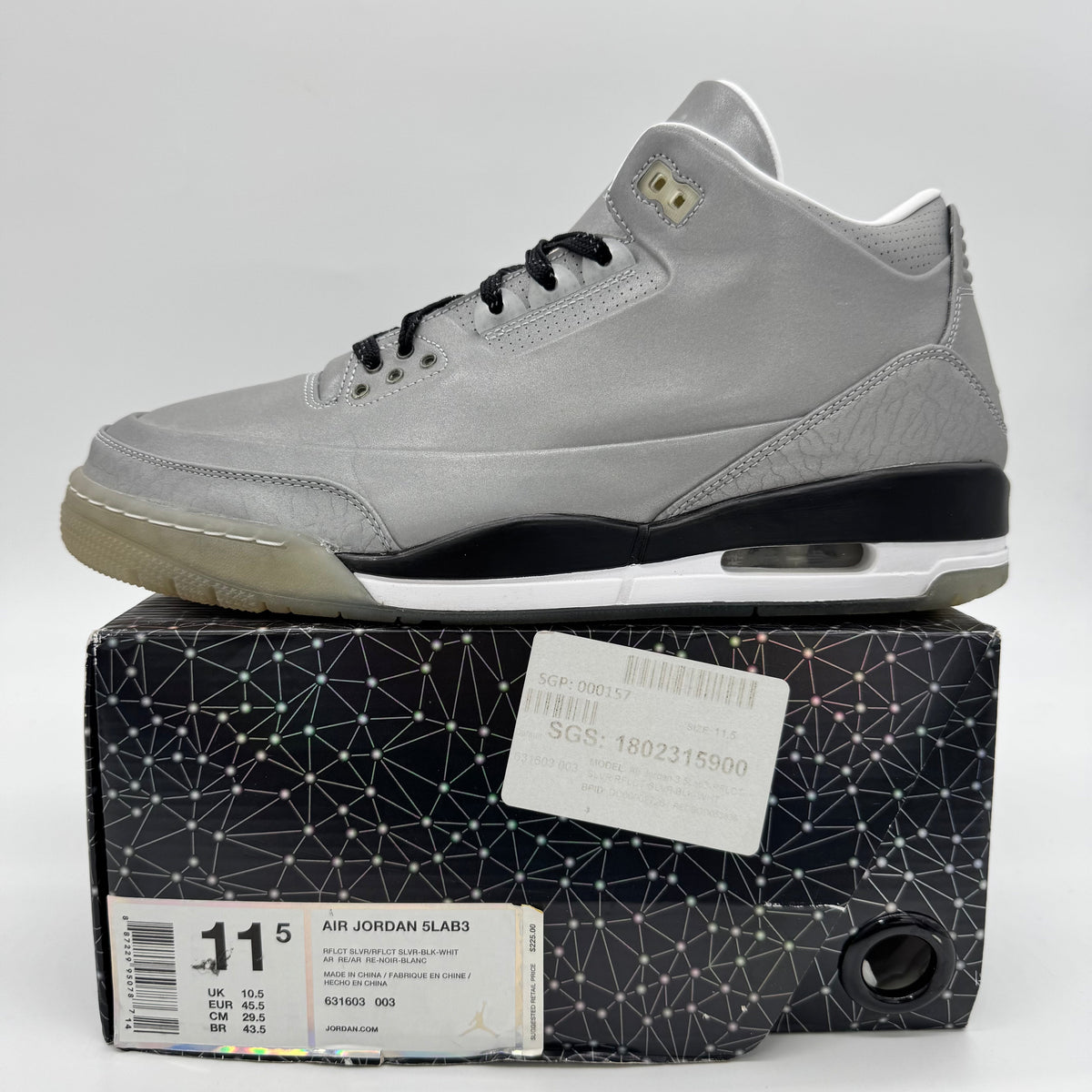 Jordan 3 5Lab3 Silver