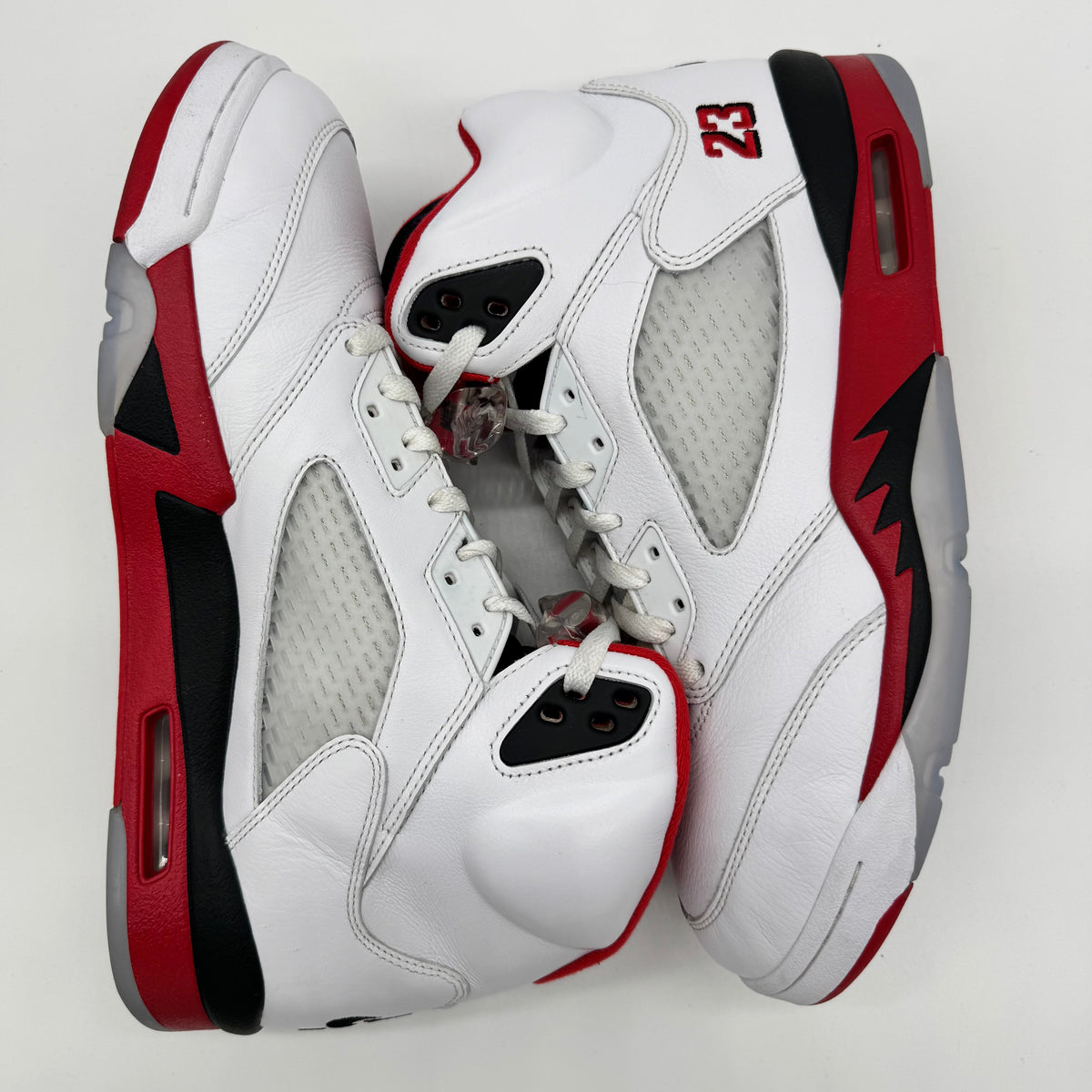 Jordan 5 Fire Red Black Tongue (2025)
