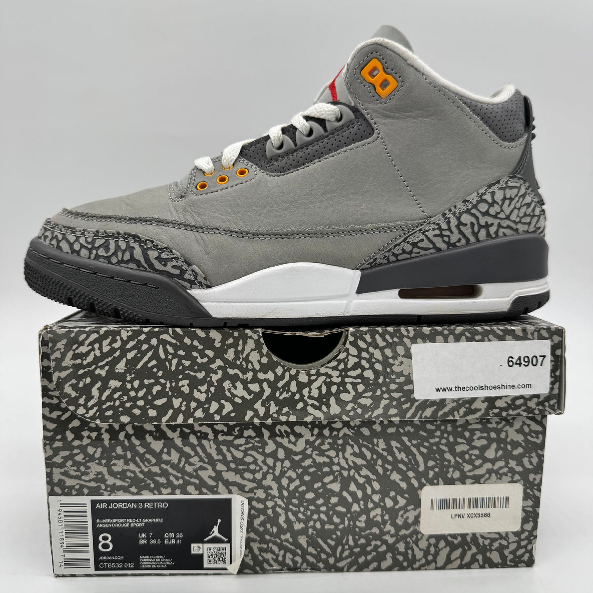 Jordan 3 Cool Grey (2021)