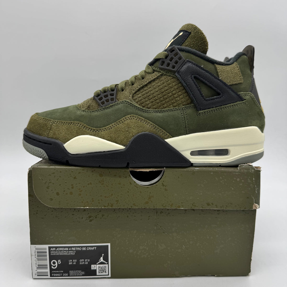 Jordan 4 SE Craft Medium Olive