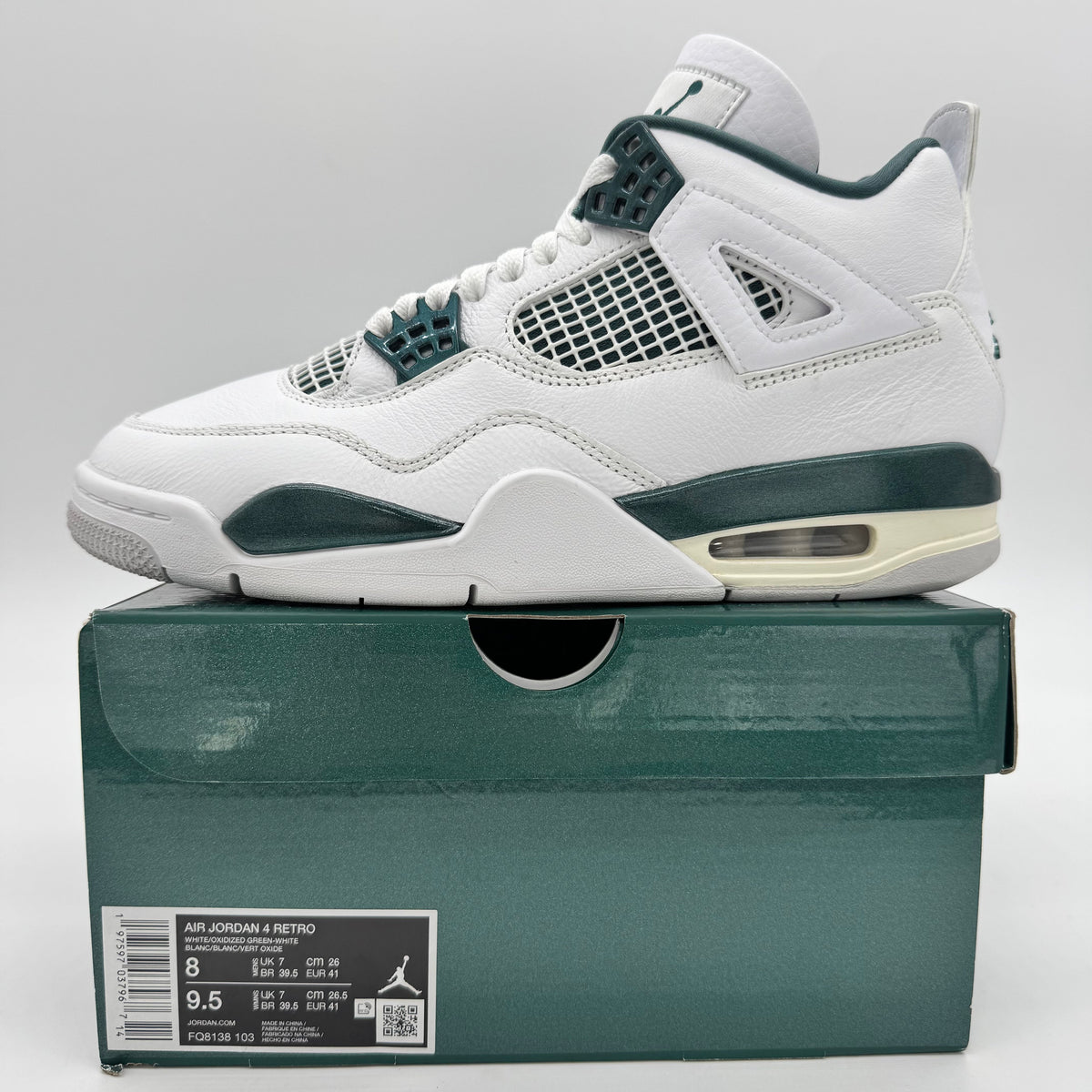 Jordan 4 Oxidized Green