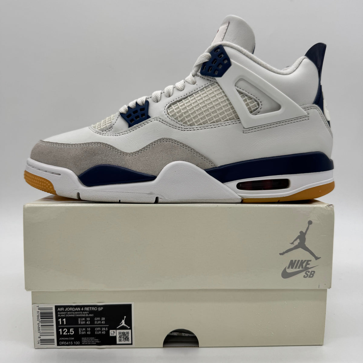Jordan 4 SB Navy