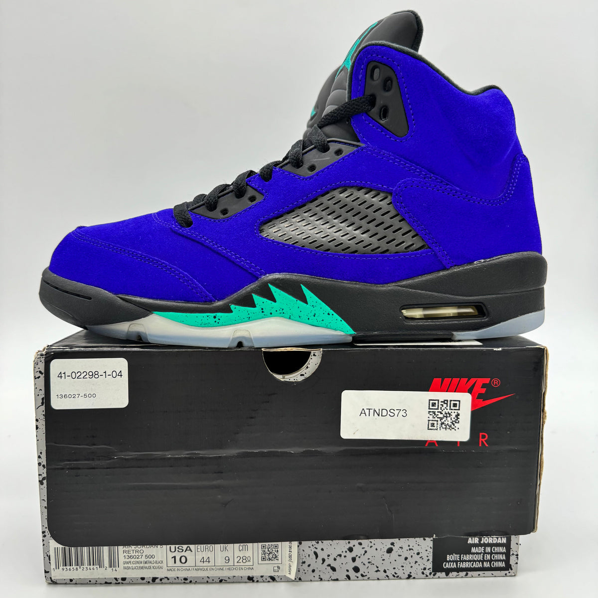 Jordan 5 Alternate Grape