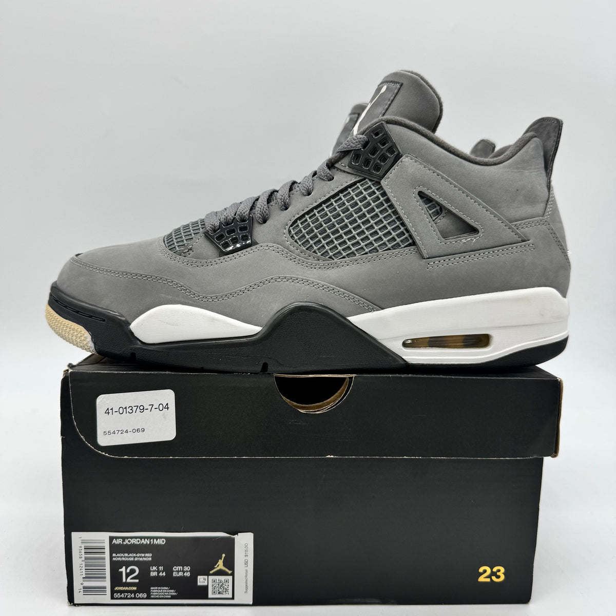 Jordan 4 Cool Grey (2019)