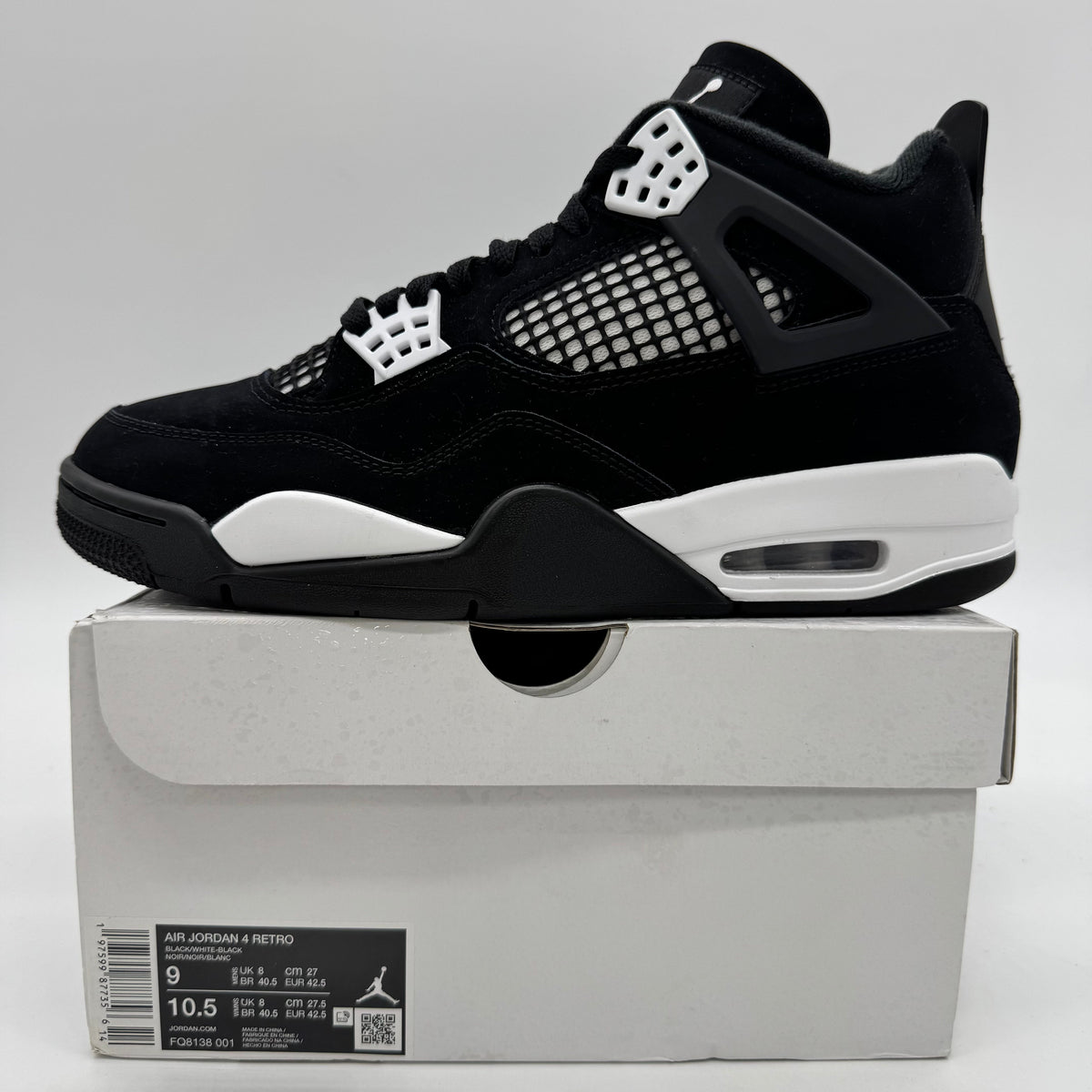 Jordan 4 White Thunder