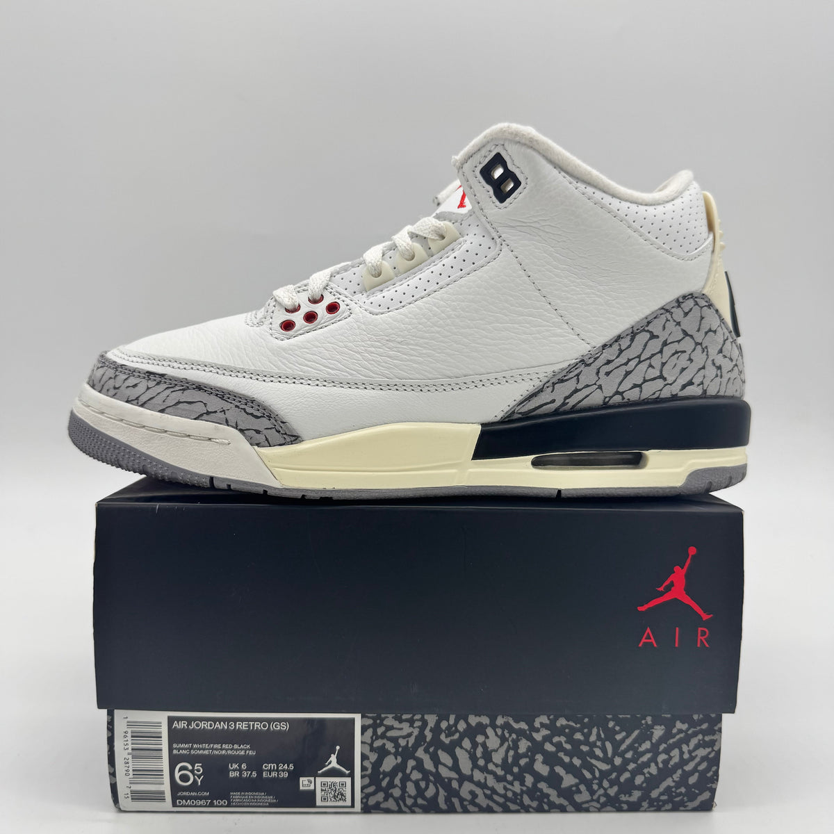 Jordan 3 White Cement Reimagined (GS)