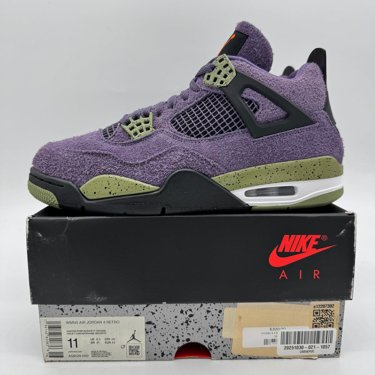 Jordan 4 Canyon Purple (Women's)