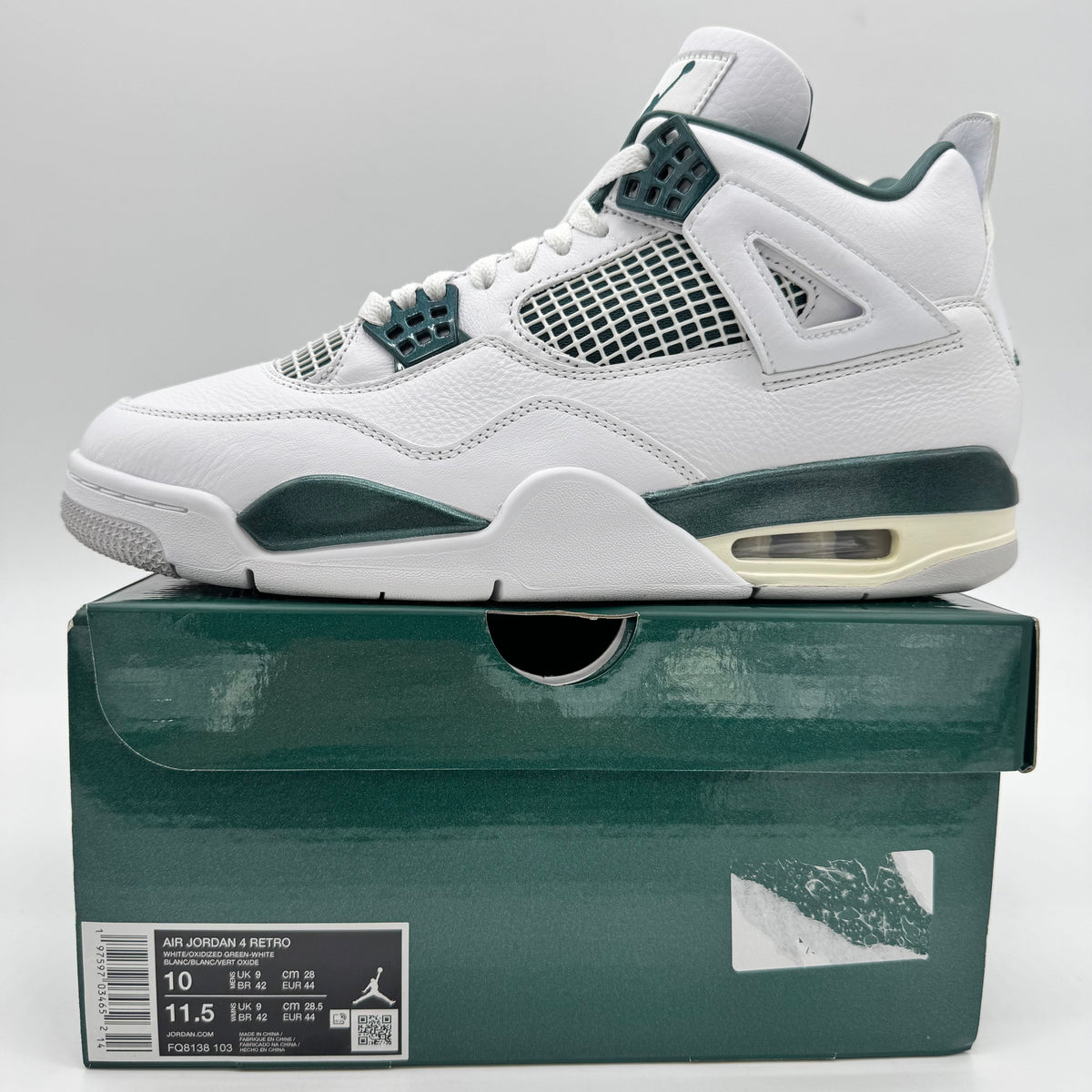 Jordan 4 Oxidized Green
